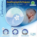 Infantino, projektor 2w1, niebieski