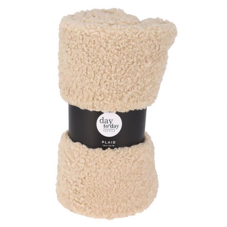 Home Styling Collection, Boucle Teddy, gruby koc, 150x120 cm