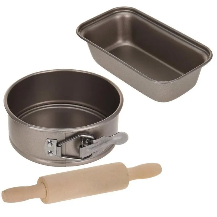 La Cucina, zestaw dla dzieci do pieczenia ciast, 3 szt.