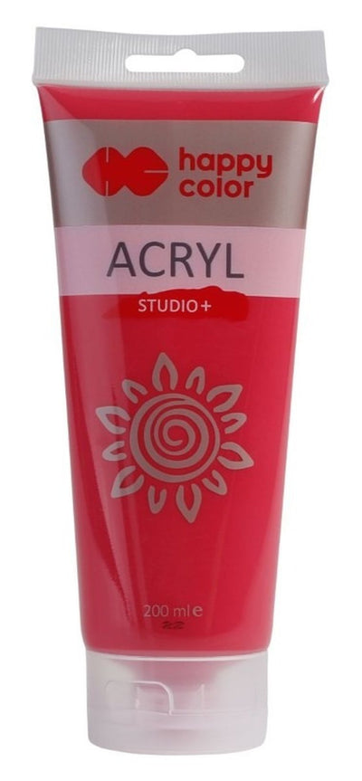 Happy Color, Studio, farba akrylowa, 200 ml, magenta