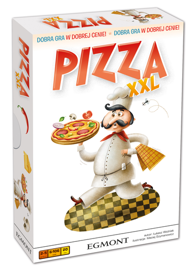 Egmont, Pizza XXL, gra planszowa
