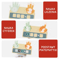 Topbright, Nauka liczenia na palcach, drewniana zabawka edukacyjna