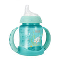 Nuk, First Choice Night, butelka z uchwytem, 6m+, zielona, 150 ml