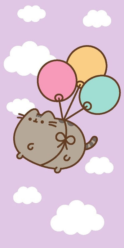 Pusheen, ręcznik kąpielowy, 70x140 cm