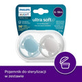 Philips Avent, Ultra Soft, smoczek uspokajający, 6-18m, 2 szt.
