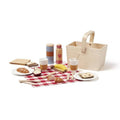 Kid's Concept, Kid's Hub, drewniana zestaw piknikowy w koszyku