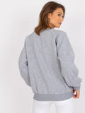 Bluza damska, szara, Ex Moda