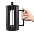 Vialli Design, zaparzacz do kawy i herbaty, 1000 ml, Livio czarny