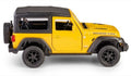 Daffi, RMZ City, Jeep Wrangler Rubicon 2021 Soft Top, pojazd, model metalowy, czerwony, 1: 32