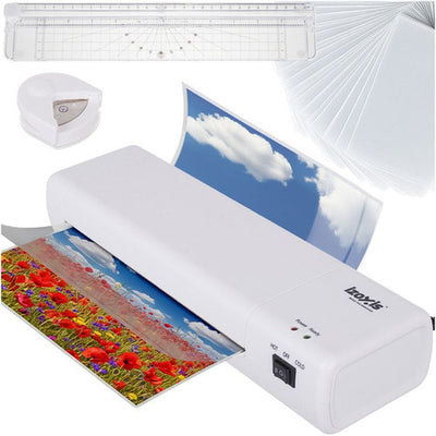 Izoxis, laminator A4, zestaw 4w1