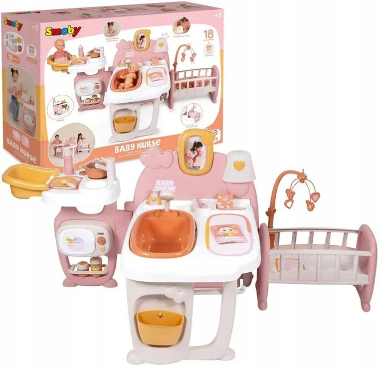 Smoby, Baby Nurse, akcesoria opiekunki