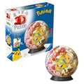 Ravensburger, Pokemon, Kula, puzzle 3D, czerwona, 54 elementy