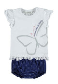 Komplet dziewczęcy, T-shirt, Szorty, mix, Kanz