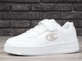 Buty sportowe dziewczęce, białe, Champion Rebound Platform Glitter