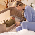 Graco, Sweet2Sleep, łóżeczko niemowlęce, Oatmeal