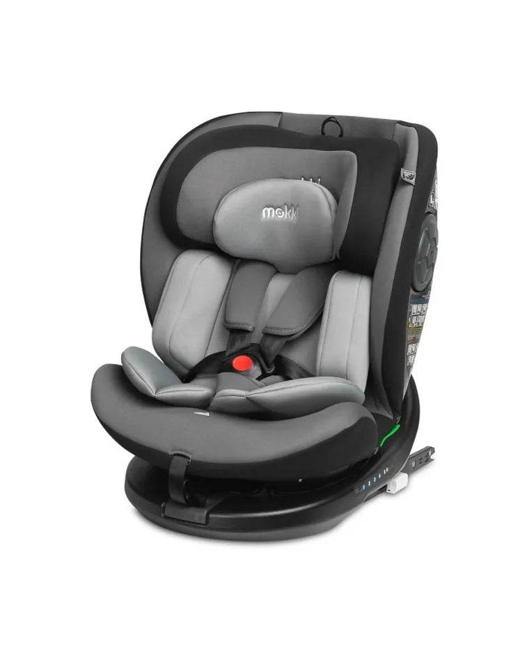 Caretero, Mokki I-Size, fotelik samochodowy, 40-150 cm, Grey