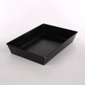 SNB, forma, blacha fakturowana, 36x24,5x6 cm, czarna
