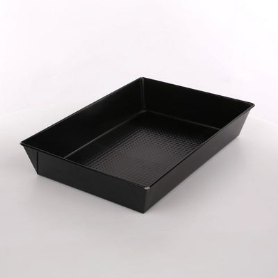 SNB, forma, blacha fakturowana, 36x24,5x6 cm, czarna