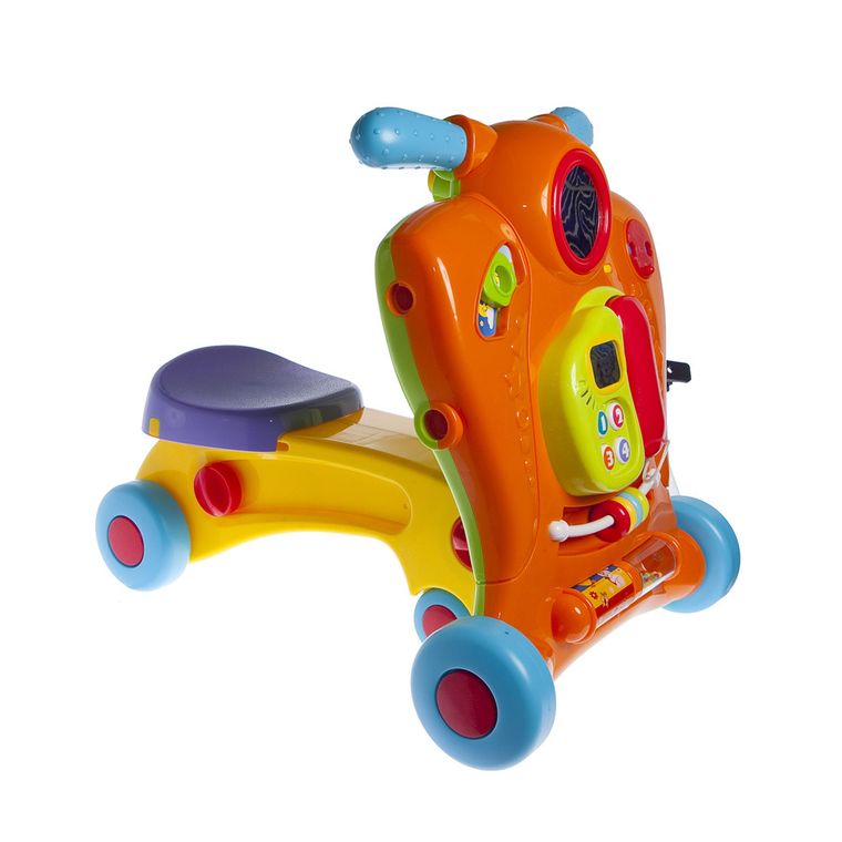 Smiki, Baby Walker, chodzik, pchacz interaktywny, 2w1