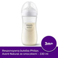 Philips Avent, Responsywne Butelki Natural, butelka, 330 ml