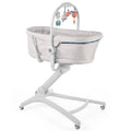 Chicco, Baby Hug 4in1, kołyska, leżaczek, krzesełko, Glacial
