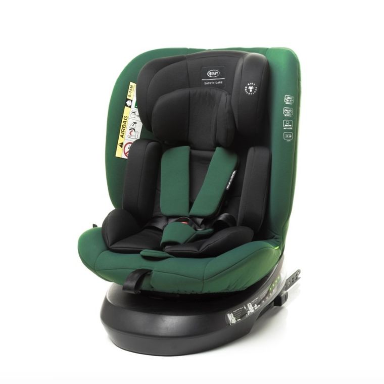 4Baby, Matt-Fix, fotelik samochodowy, Dark Green, 40-150 cm