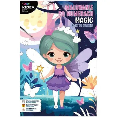 Kidea, malowanie po numerach, magic