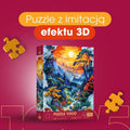 Trefl, 40-lecie, Paper Art:  Dolina, puzzle, 1000 elementów