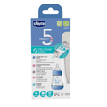 Chicco, Perfect5, butelka antykolkowa, blue, 0m+, 150 ml