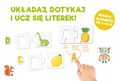 Kapitan Nauka. Puzzle sensoryczne. Literki