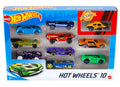 Hot Wheels, zestaw 10 autek