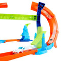 Hot Wheels, Mistrzowski skok na pętli, tor wyścigowy, zestaw z autem