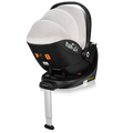 Lionelo, Moxie, i-Size, fotelik samochodowy z bazą, Beige Sand, 40-87 cm