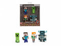 Jada Toys, Minecraft, figurki metalowe, 6.5 cm, 4 szt.