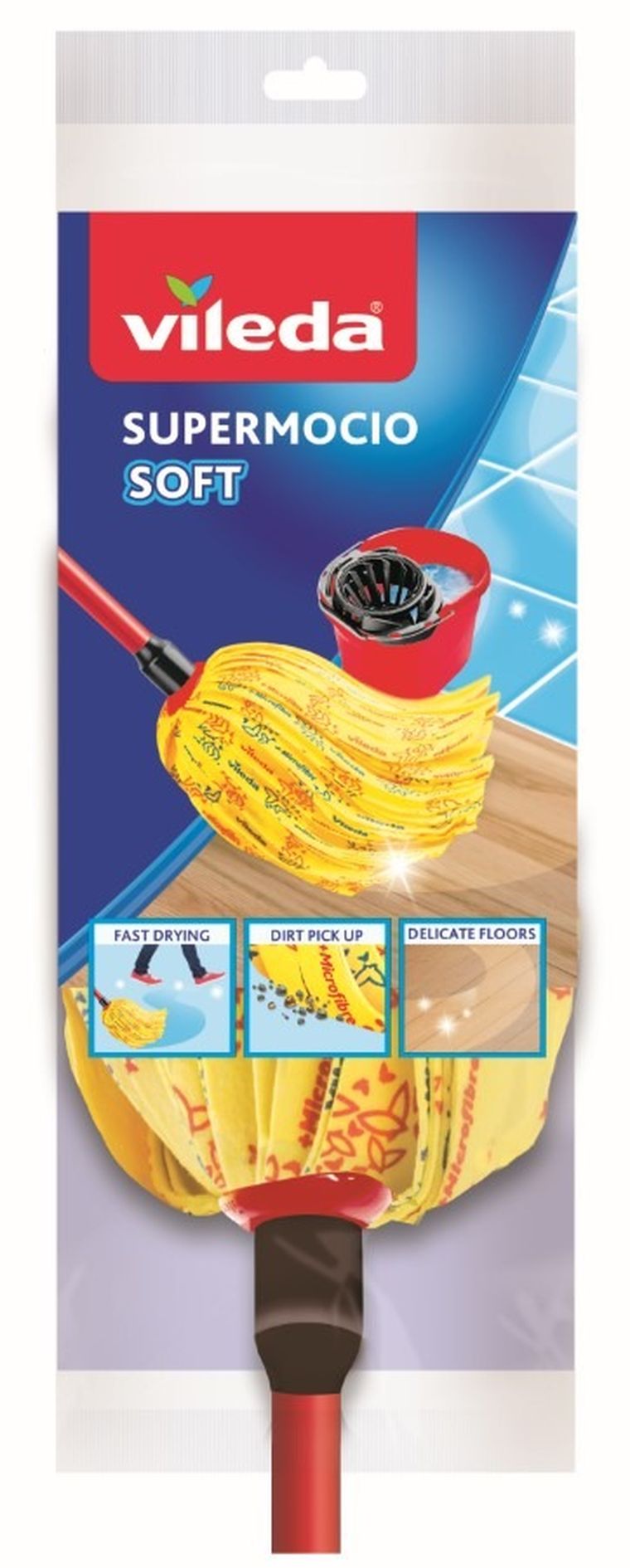 Vileda, SuperMocio Soft, mop paskowy, 142593