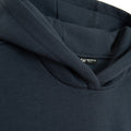 Granatowa bluza basic z kapturem oversize NOWEAR