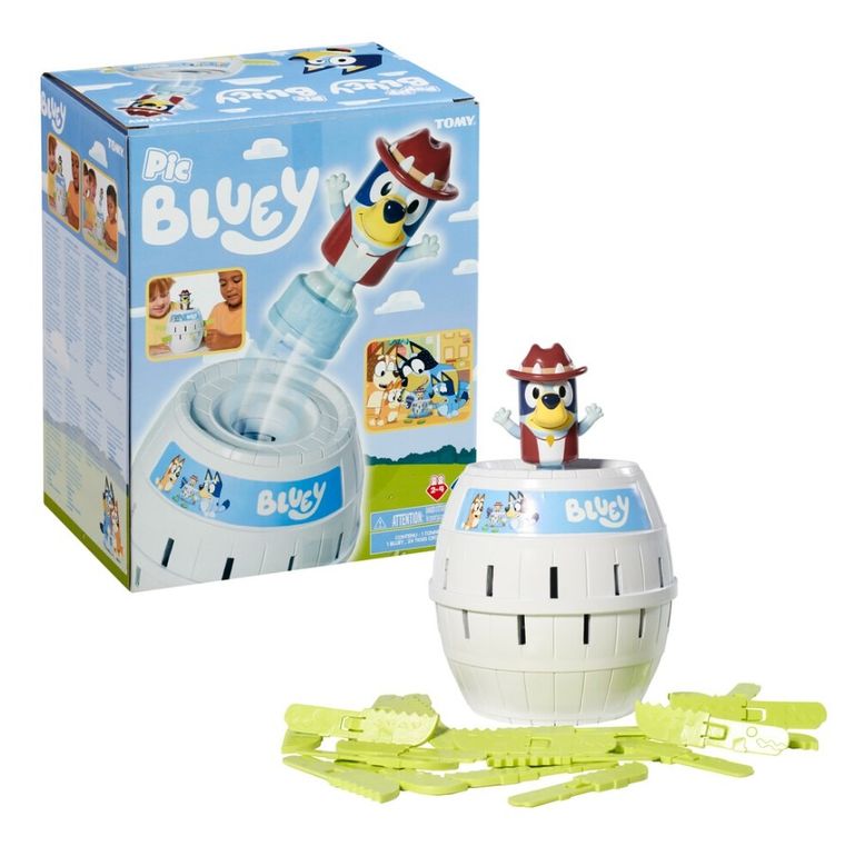Tomy, Bluey, Pop Up, gra familijna