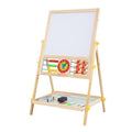 Extralink Toys, dwustronna tablica dla dzieci, kredowa, magnetyczna, suchościeralna, liczydło, zegar