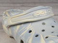 Klapki damskie, szare, Crocs Classic Marbled Clog