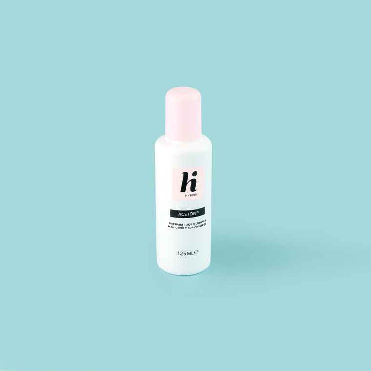 Hi Hybrid, aceton do usuwania lakieru hybrydowego, 125 ml