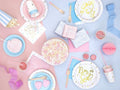 PartyDeco, Gender Reveal Party, serwetki papierowe na baby shower, Boy or Girl?, 33x33 cm, 20 szt.