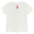 Cool Club, T-shirt dziewczęcy, biały, Świnka Peppa