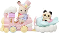 Sylvanian Families, Zabawne pojazdy z parku rozrywki, zestaw z figurkami, 5819