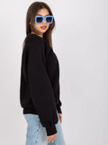 Bluza damska, czarna, Ex Moda