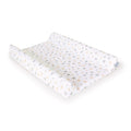 Ceba Baby, Yellow Stars, pokrowiec na przewijak, light grey, 50x70/80 cm, 2 szt.