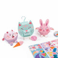 Kidea, figurki 3D z naklejkami, Zwierzaki