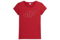 T-shirt damski, czerwony, 4F
