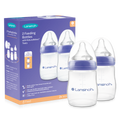 Lansinoh, NaturalWave, butelki ze smoczkami, rozmiar S, 160 ml, 2 szt.