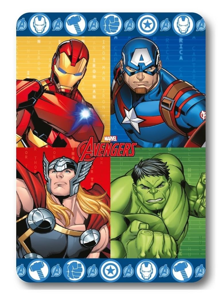 The Avenges, koc polarowy, 100x140 cm