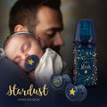 Lovi, Stardust Blue, silikonowy smoczek, dynamiczny, 0-3m, 2 szt